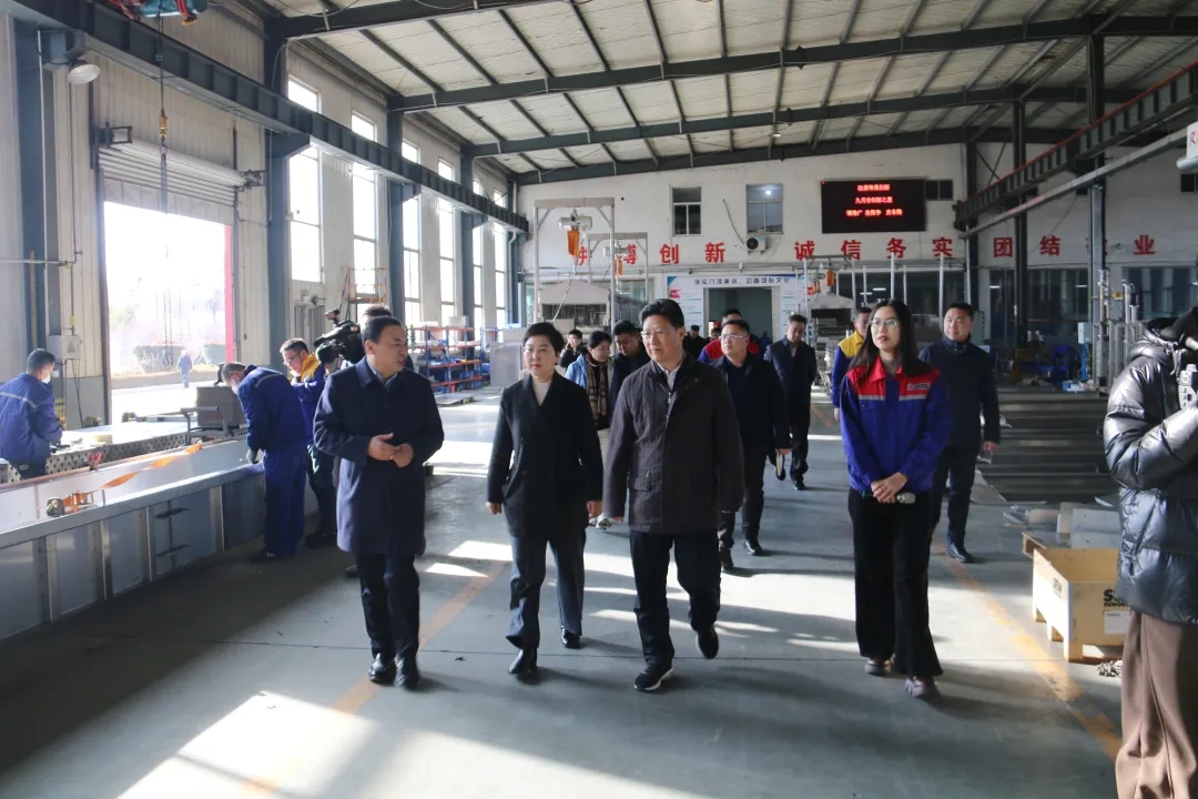 市政協(xié)黨組書記、主席孟慶斌一行赴銳智智能開展調(diào)研指導(dǎo)工作
